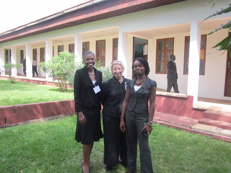 pic with Gail Finley.JPG - Mrs. Gail Finley(middle), Linda Buame (left) & Amadi Sefah-Twerefour